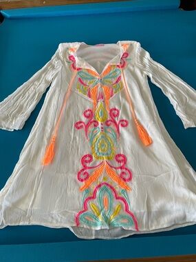 Lilly Pulitzer tunic dress/swim cover-up S